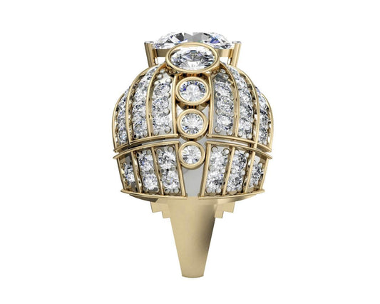 Isabella Solitaire Diamond Engagement Ring - Jewelslane