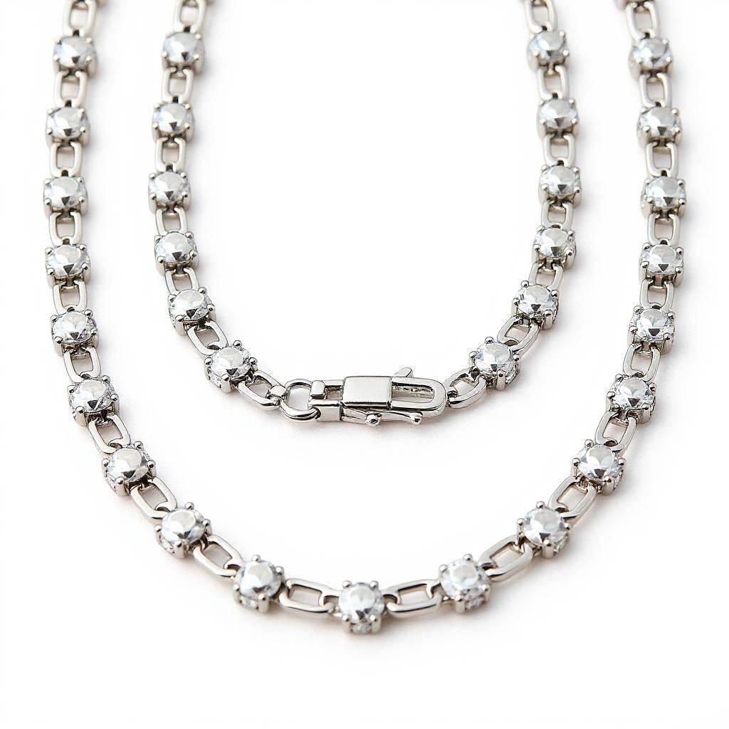 Iva Lab Grown Diamond Solitaire Necklace Chain - Jewelslane