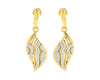 Ivanka Diamond Earrings in Gold - Jewelslane