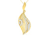 Ivanka diamond Pendant in Gold - Jewelslane
