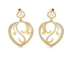 Jarn Gold Diamond Earrings - Jewelslane