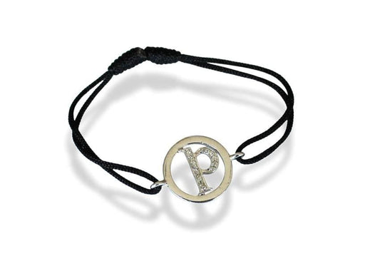 Alphabet Diamond Bracelet p - Jewelslane