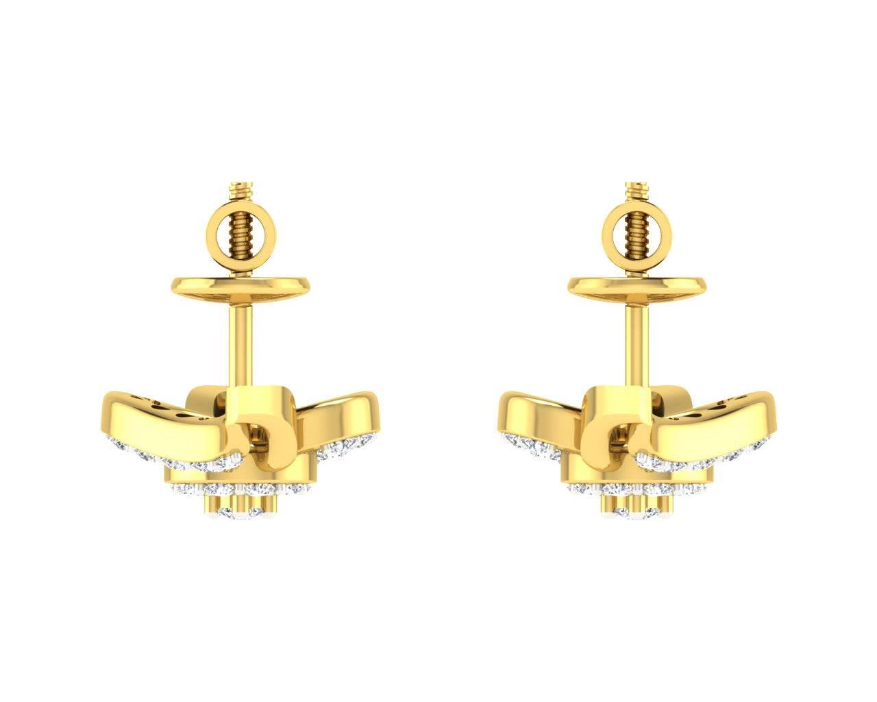 Jia Diamond Earrings - Jewelslane