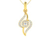 Jia Diamond Pendant - Jewelslane