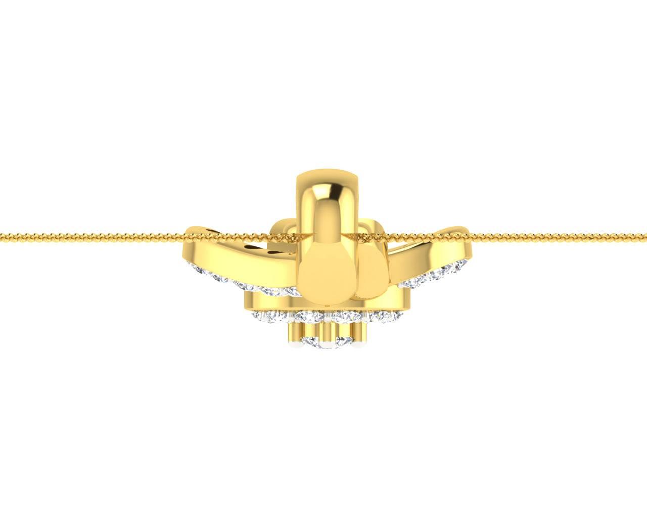 Jia Diamond Pendant - Jewelslane