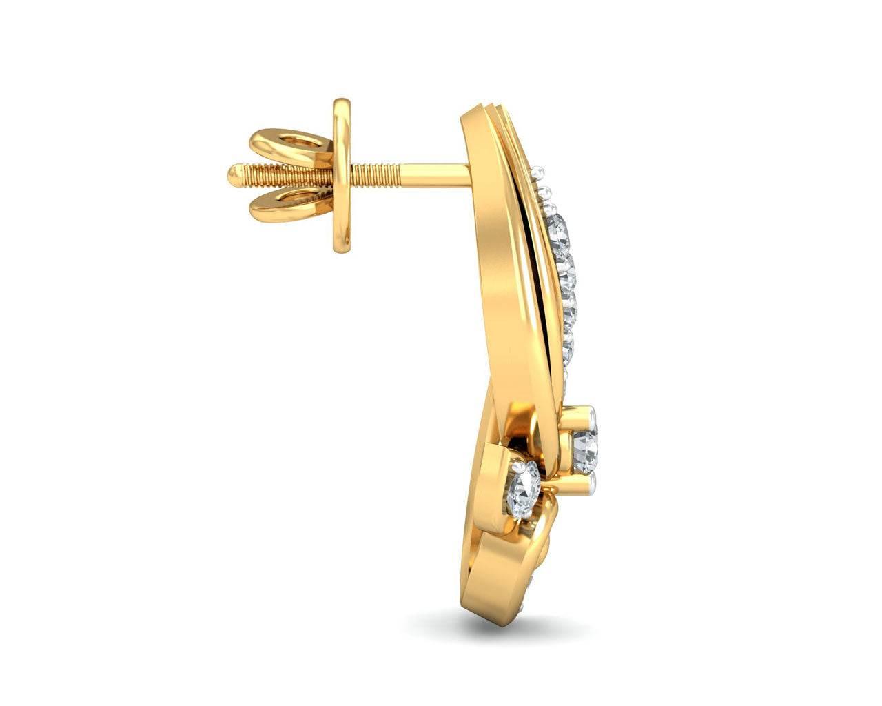 Juhi Diamond Earrings - Jewelslane