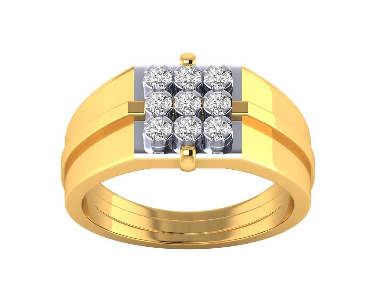 Kane diamond ring in 18k Gold - Jewelslane