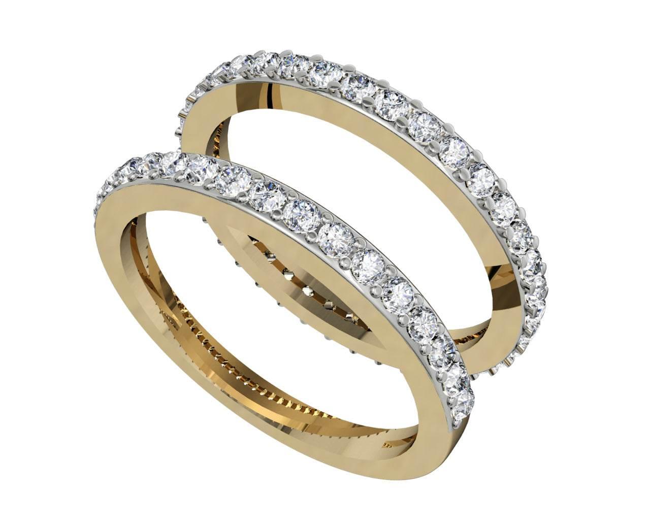 Karen Diamond Stack Rings - Jewelslane