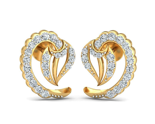 Keva Diamond Earrings - Jewelslane