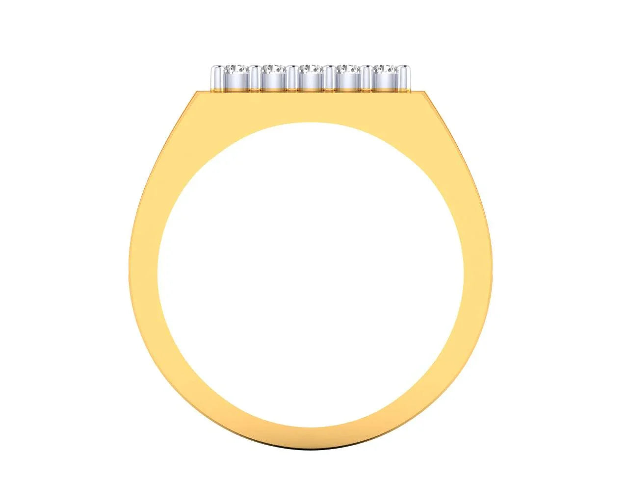 Kevin diamond ring in 18k Gold - Jewelslane