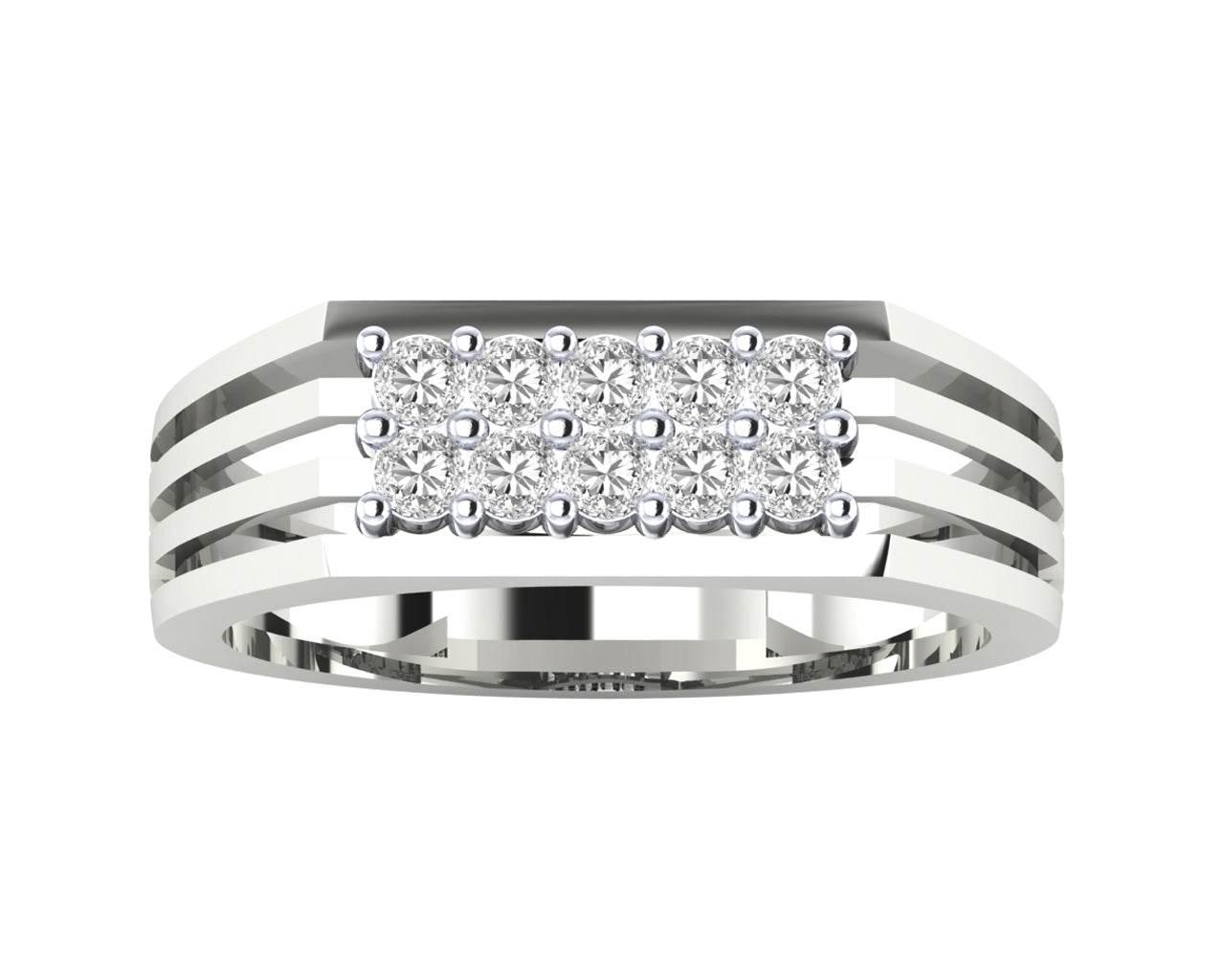 Kevin diamond ring in 18k Gold - Jewelslane