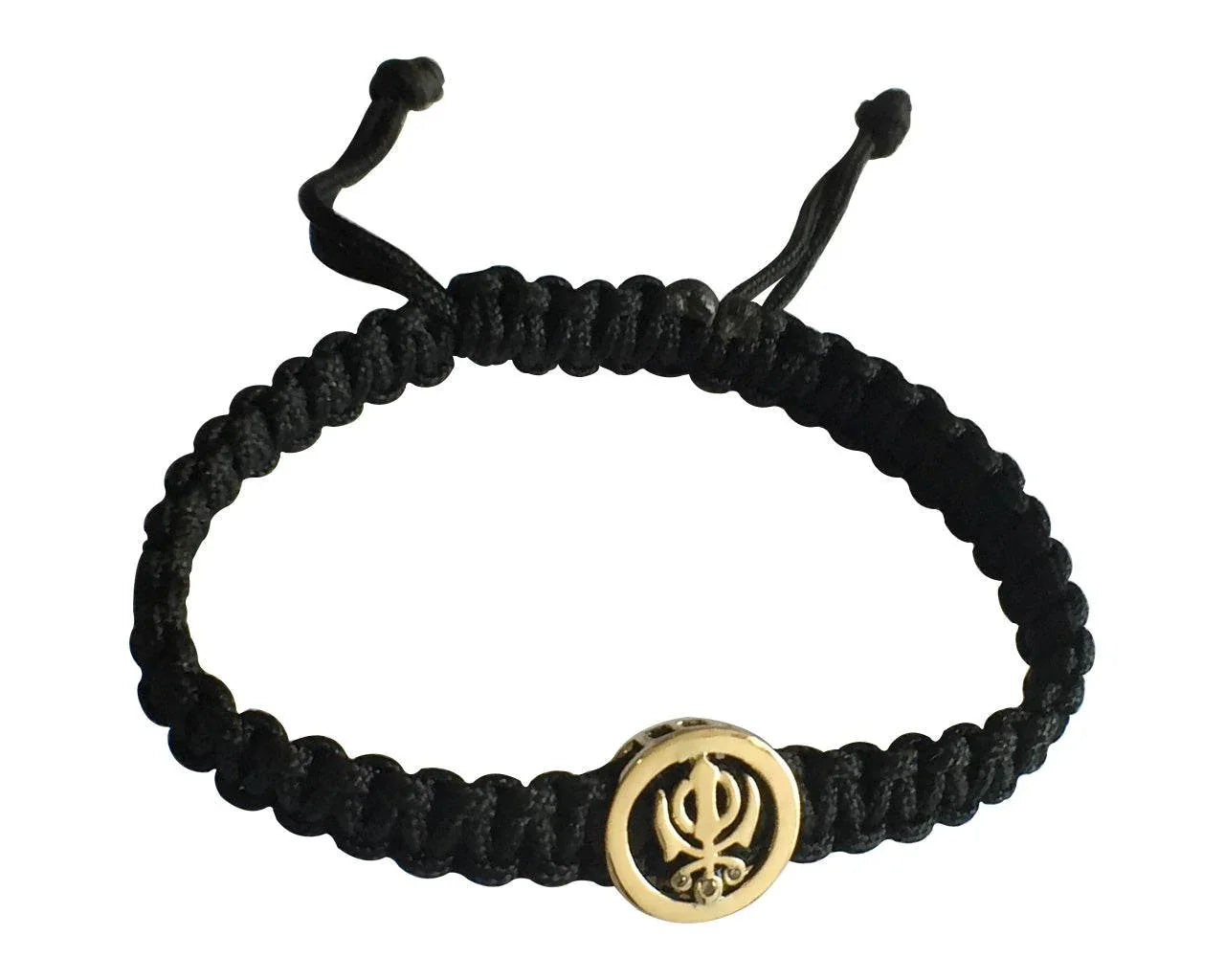 Buy Khanda Gold Aumkaaara Bracelet - Online Bracelets for Men