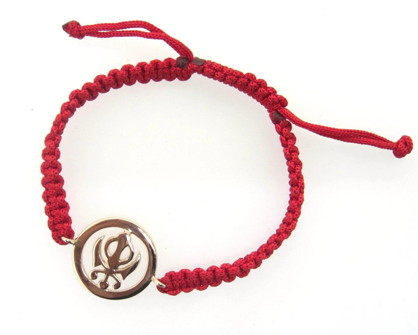 Khanda Bracelet in Gold 14 mm - Jewelslane