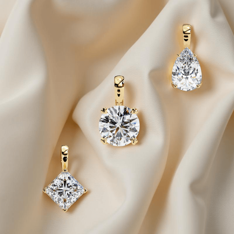 Lab Grown Diamond Pendants