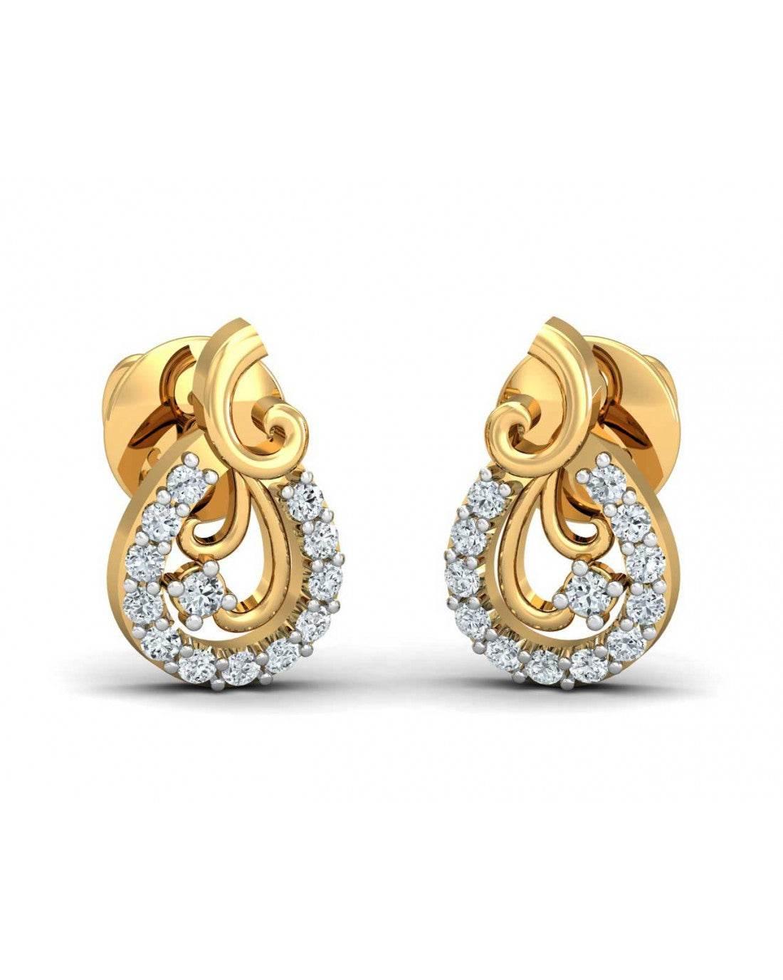 Lani Diamond Earrings - Jewelslane