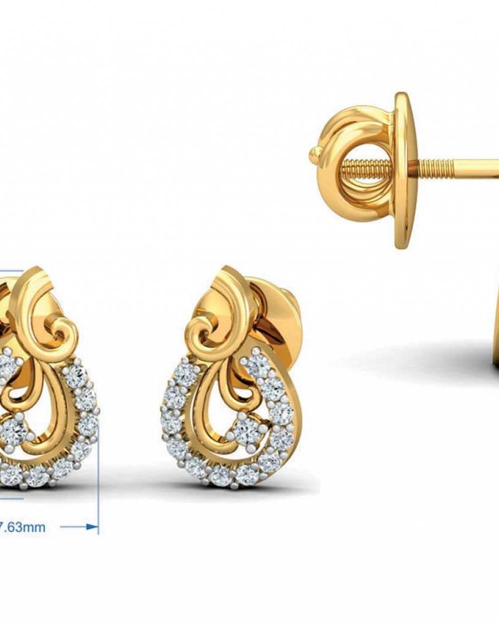 Lani Diamond Earrings - Jewelslane