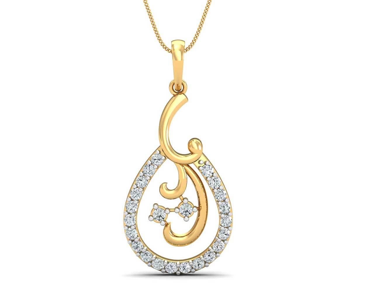 Lani Diamond Pendant - Jewelslane
