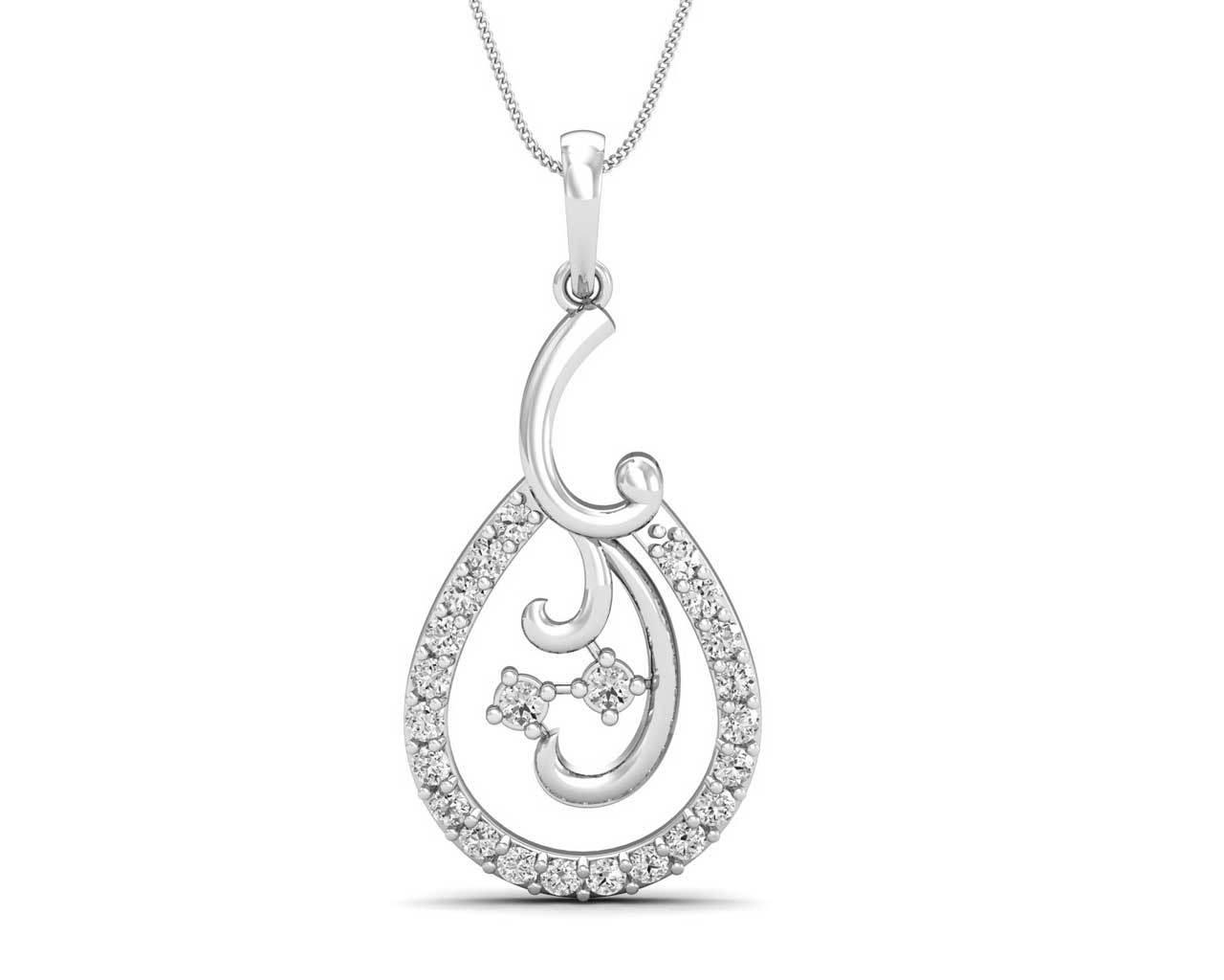 Lani Diamond Pendant - Jewelslane
