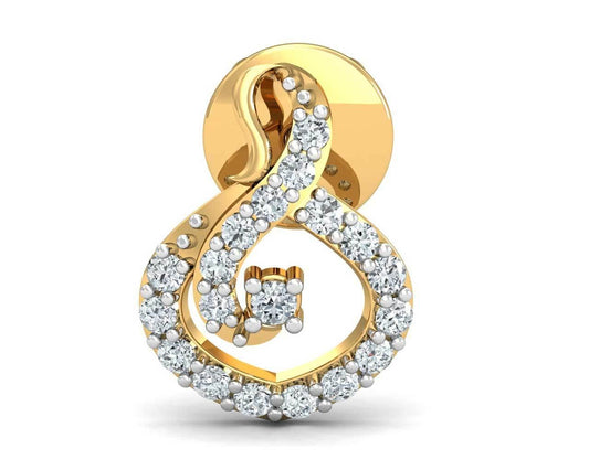 Lea Diamond Eartops - Jewelslane