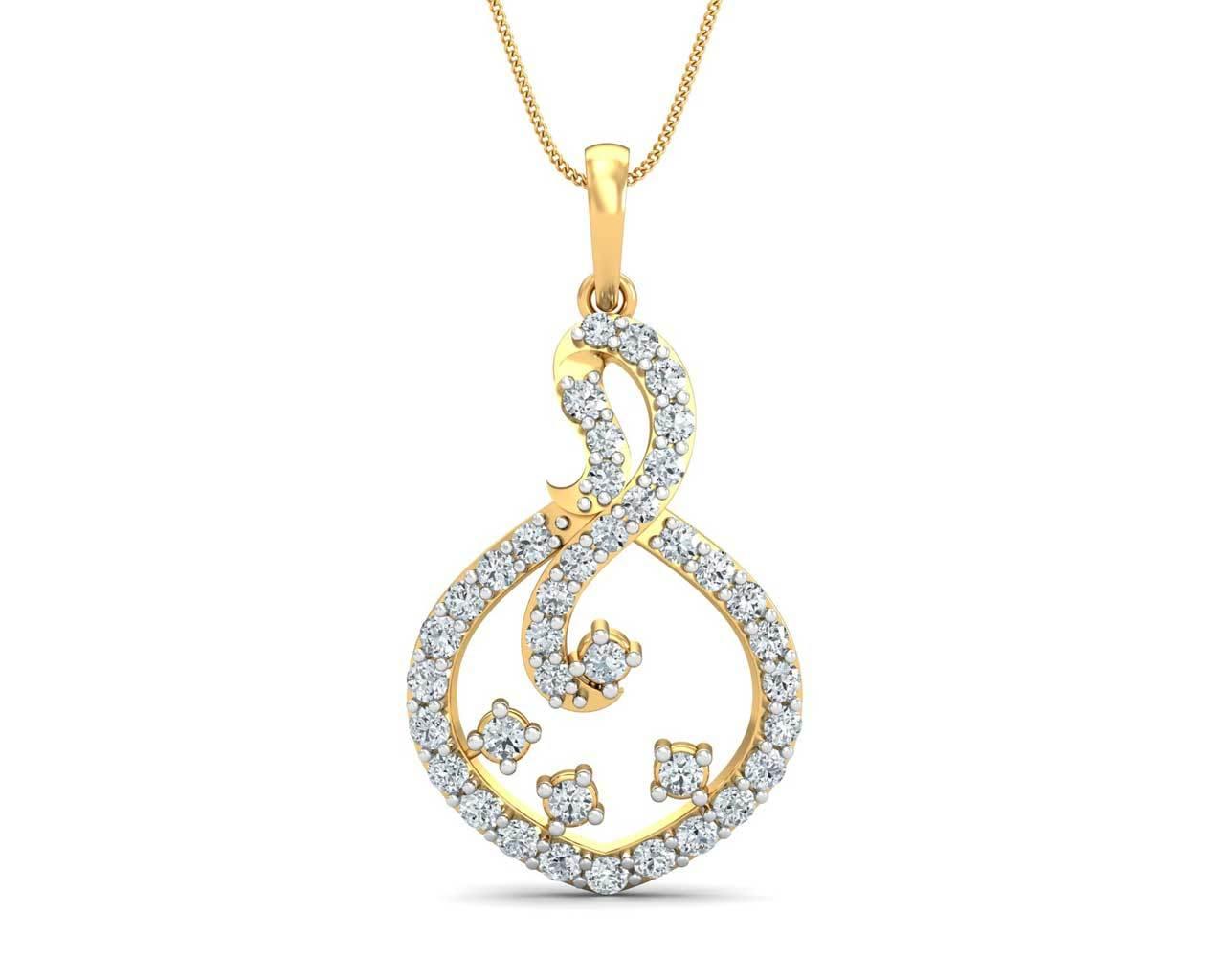 Lea Diamond Pendant - Jewelslane