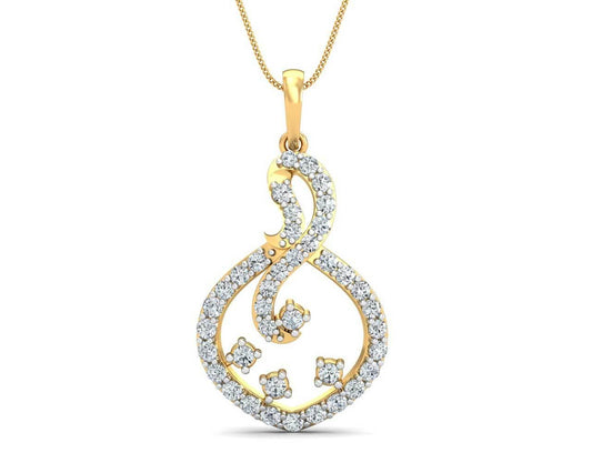 Lea Diamond Pendant - Jewelslane