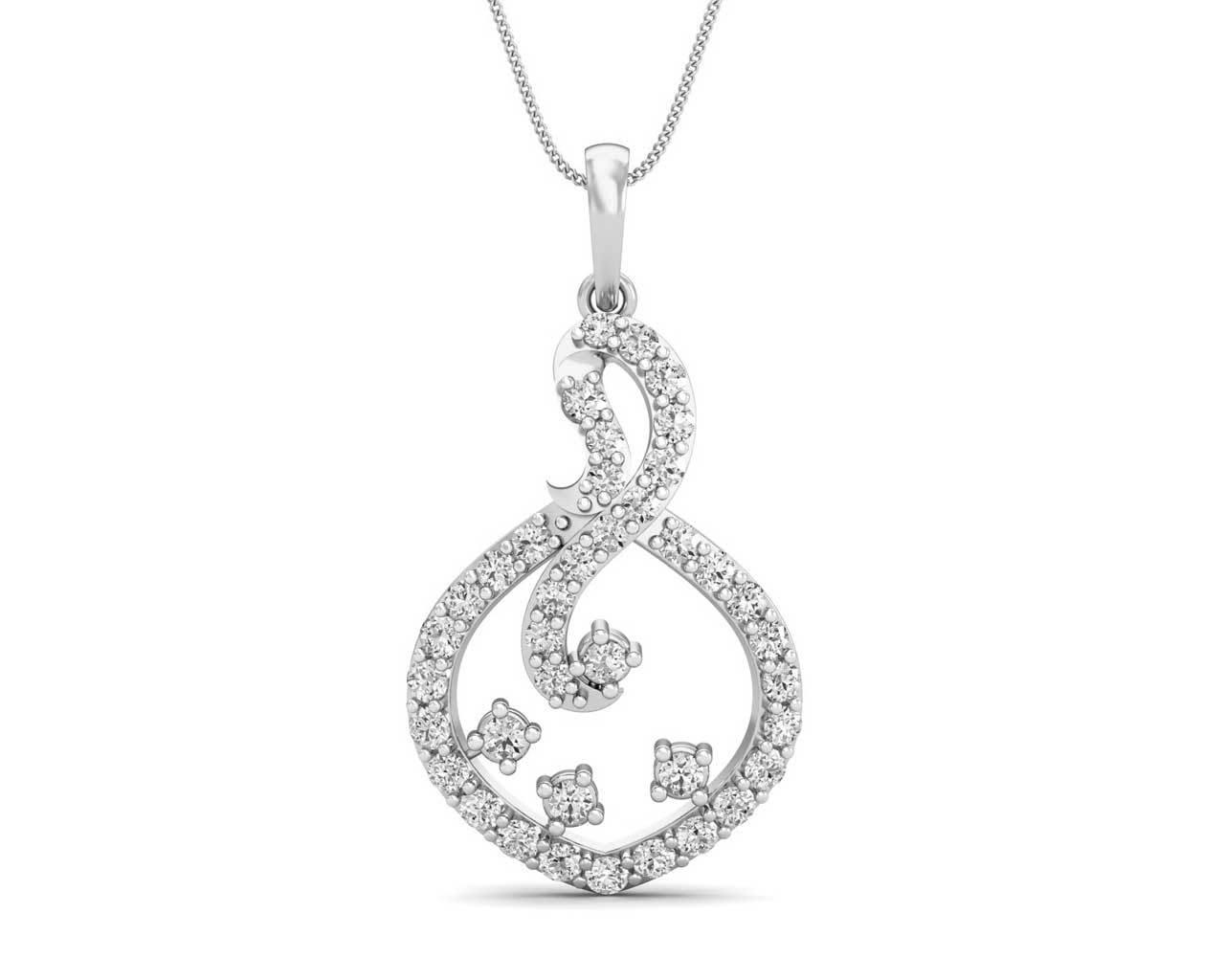 Lea Diamond Pendant - Jewelslane