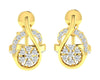 Leba Diamond Earrings In Gold - Jewelslane