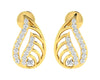 Leza Diamond Earrings in Gold - Jewelslane
