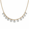 Lina Lab Grown Floating Diamonds Solitaire Necklace - Jewelslane