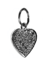 Heart Of Diamonds Charm silver - Jewelslane