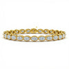 Maeve Marquise Shape Lab Diamonds Tennis Bracelet - Jewelslane