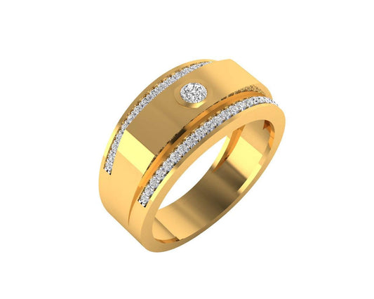 Maxim diamond ring in 18k Gold - Jewelslane