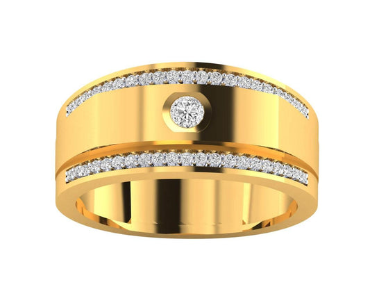 Maxim diamond ring in 18k Gold - Jewelslane