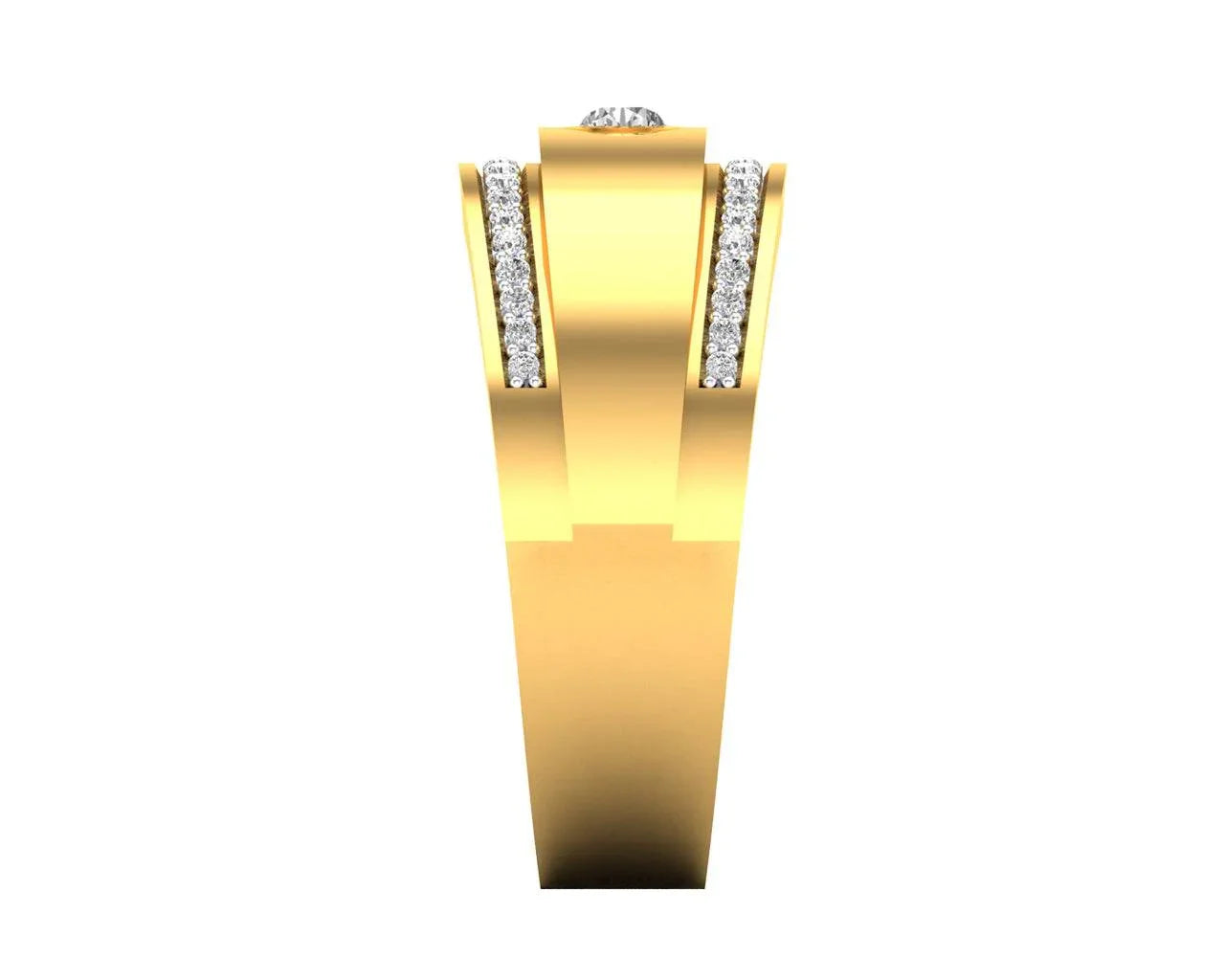 Maxim diamond ring in 18k Gold - Jewelslane