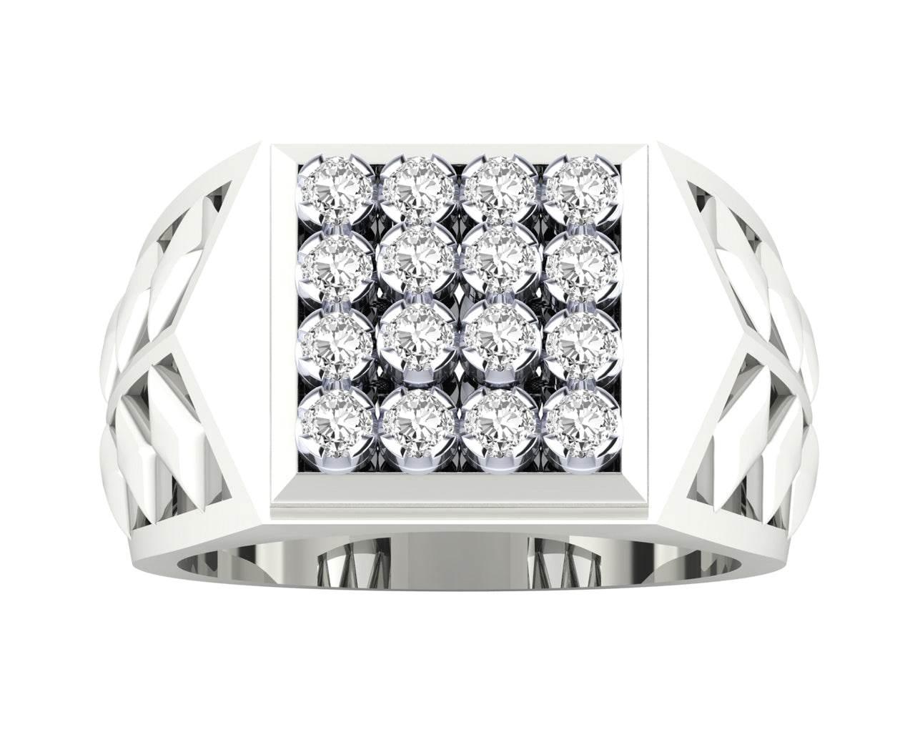 Mike Gents Diamond Ring in Gold - Jewelslane