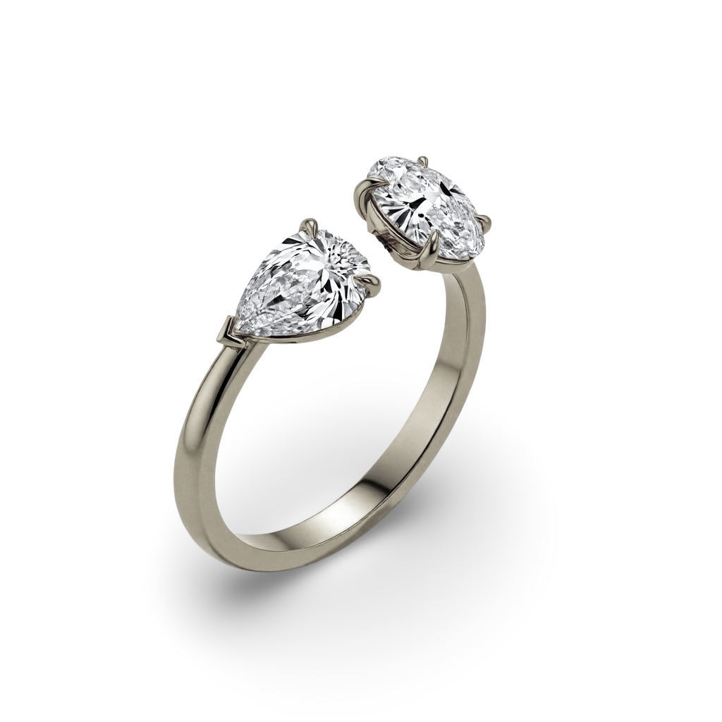 Mira Lab Diamond Solitaire ring - Jewelslane