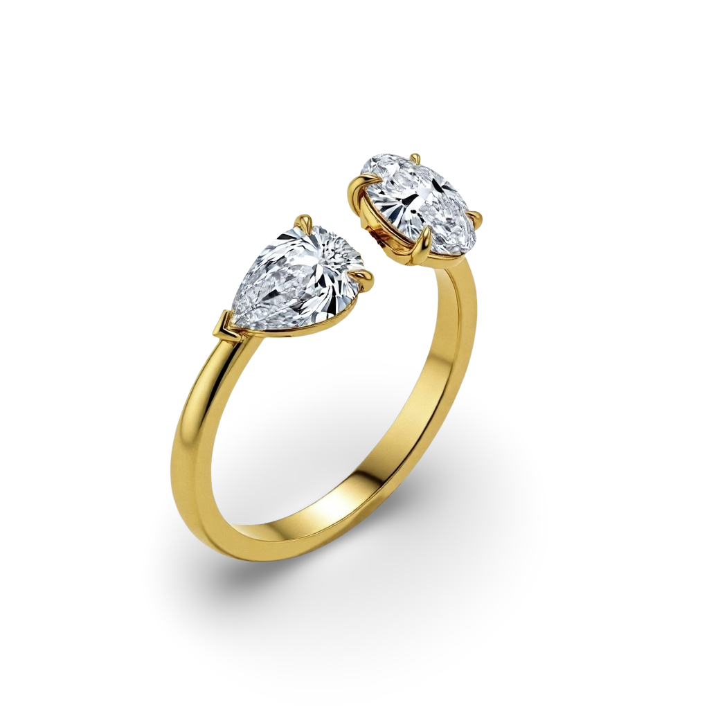 Mira Lab Diamond Solitaire ring - Jewelslane