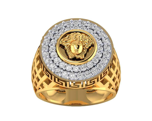 Moriarty diamond ring in 18k Gold - Jewelslane