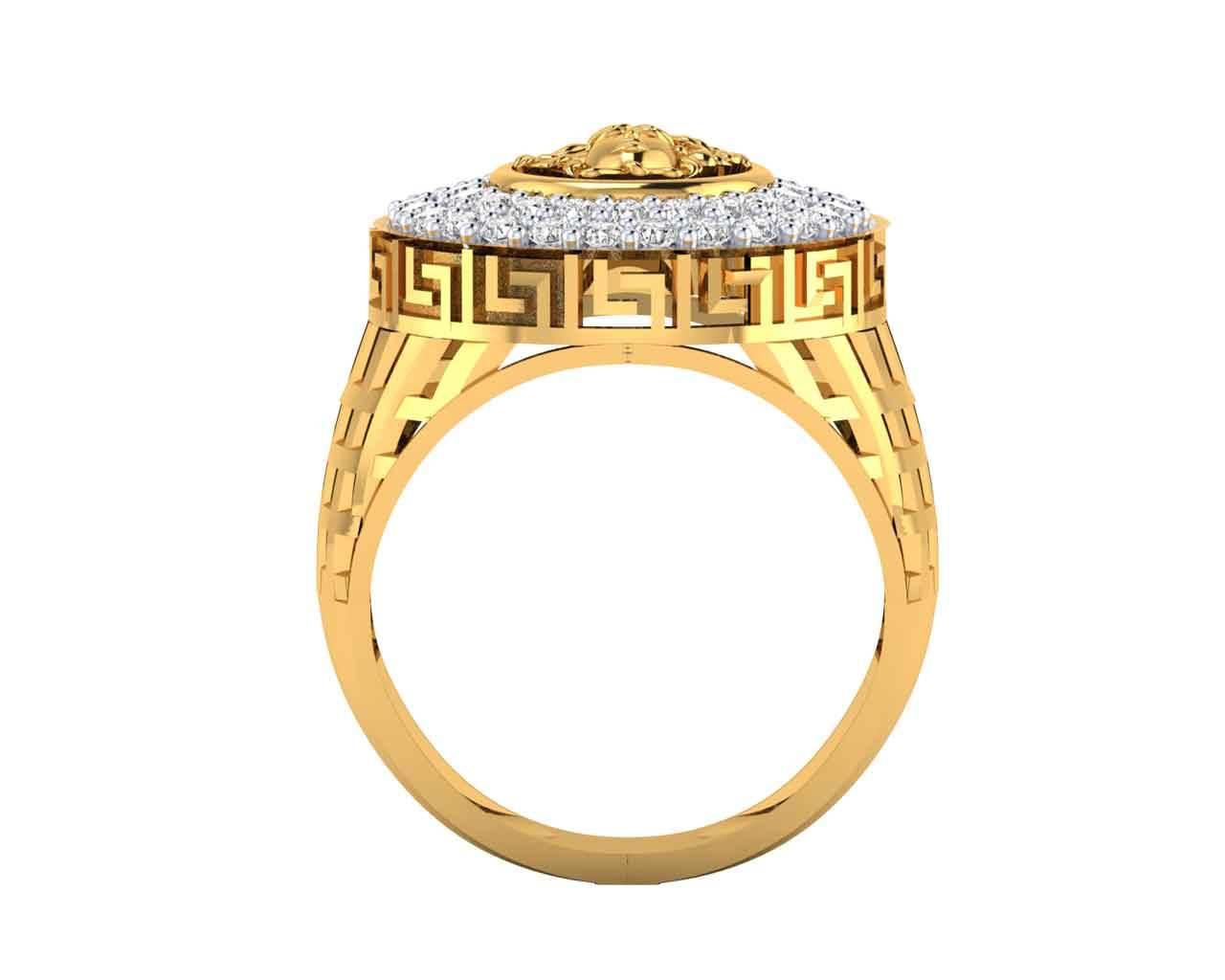 Moriarty diamond ring in 18k Gold - Jewelslane