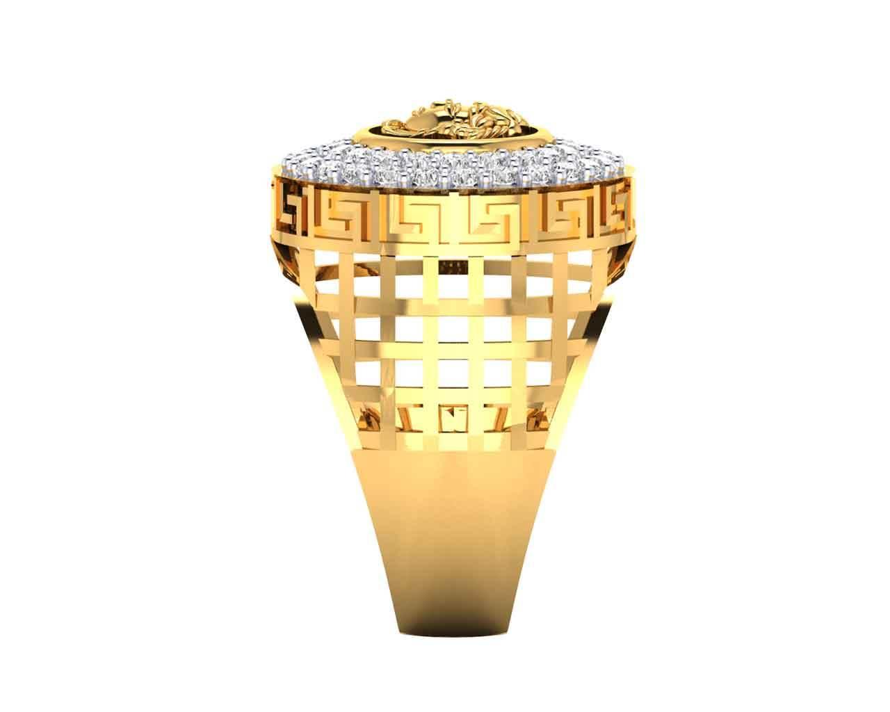 Moriarty diamond ring in 18k Gold - Jewelslane