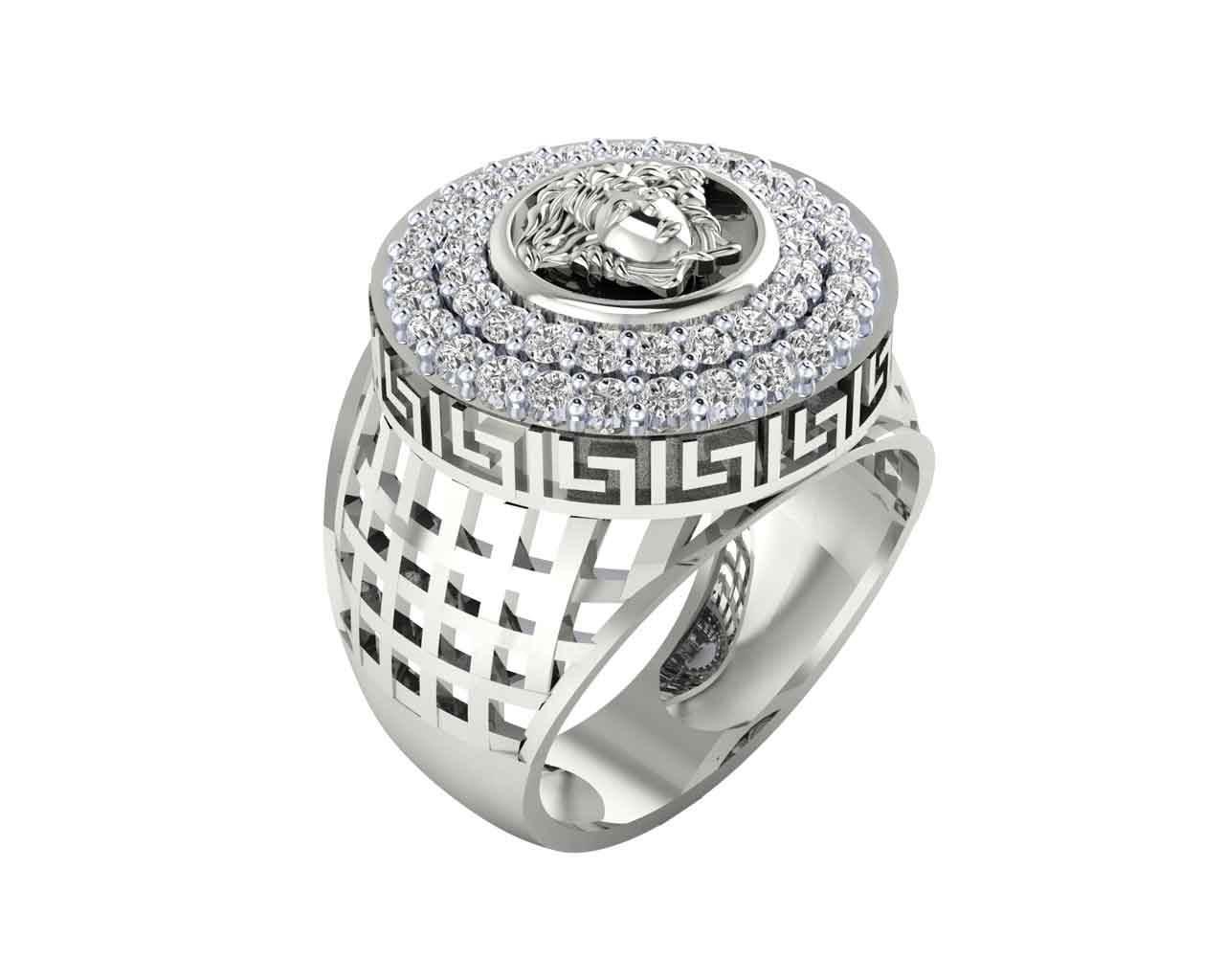 Moriarty diamond ring in 18k Gold - Jewelslane