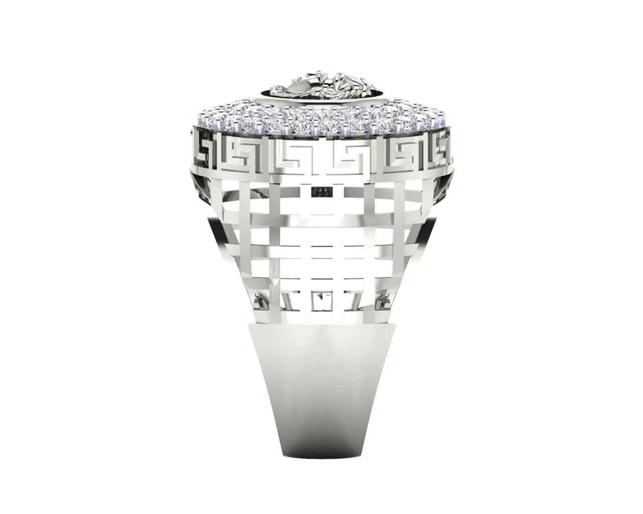 Moriarty diamond ring in 18k Gold - Jewelslane