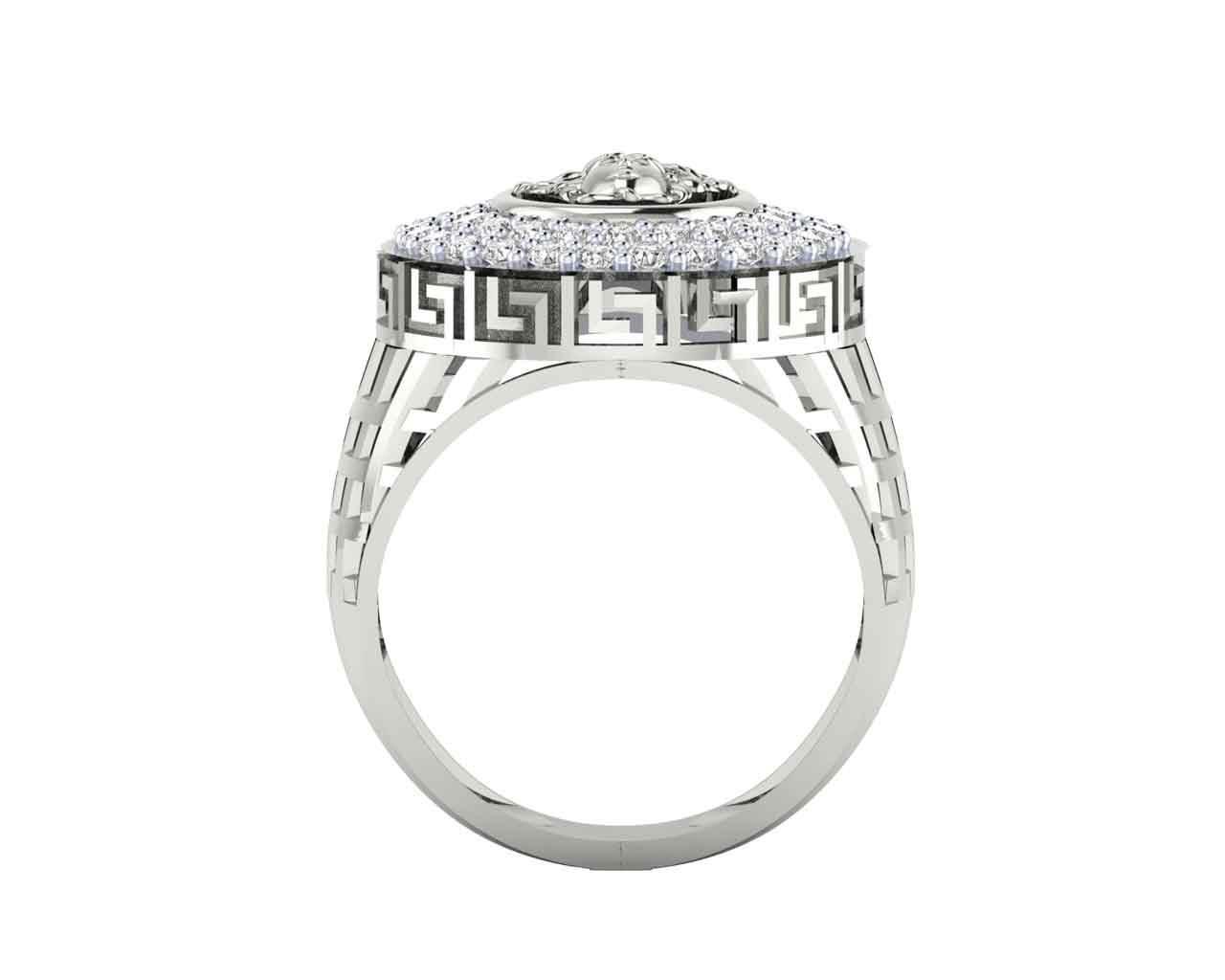 Moriarty diamond ring in 18k Gold - Jewelslane