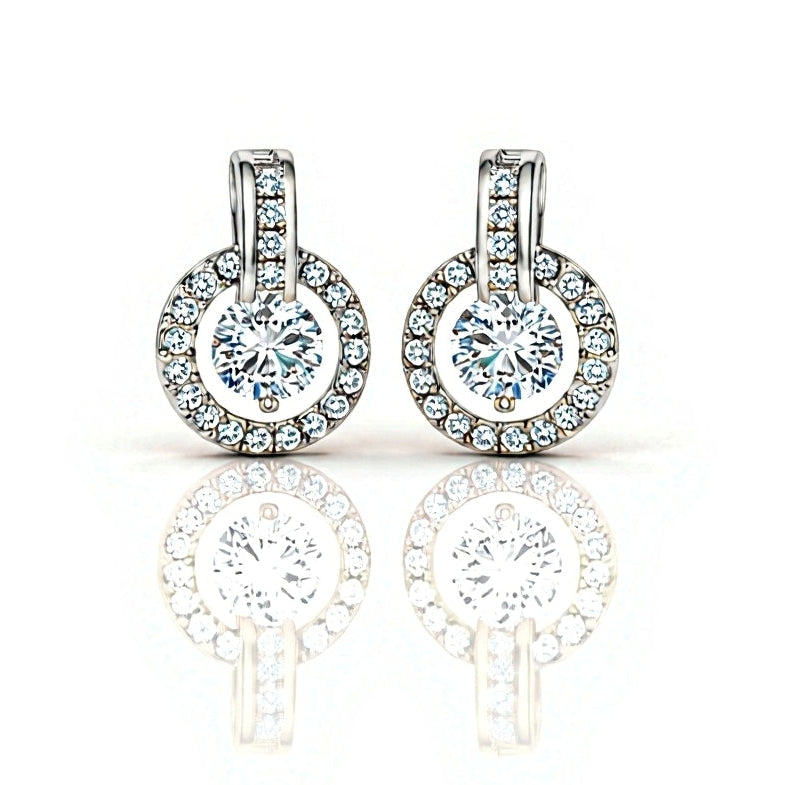 Naia Lab Grown Diamond Earrings - Jewelslane