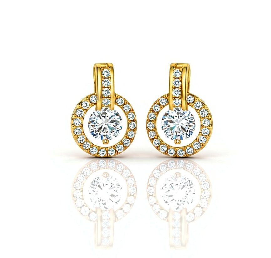 Naia Lab Grown Diamond Earrings - Jewelslane