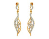 Narmin Long Diamond Earrings - Jewelslane