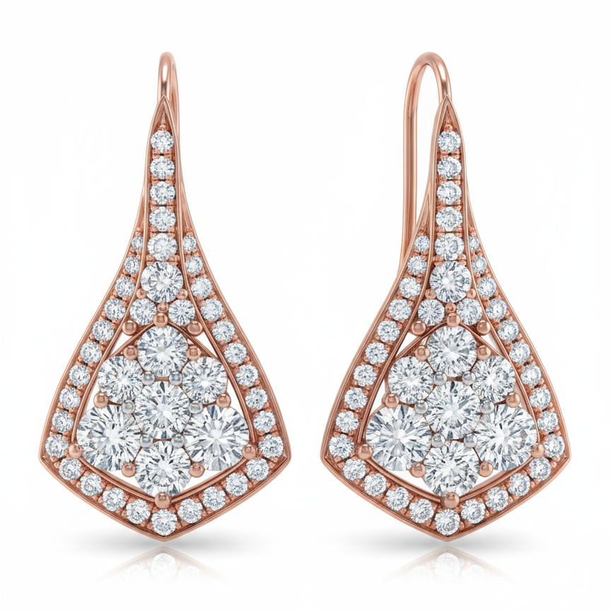 Navi Lab Grown Diamond Earrings - Jewelslane