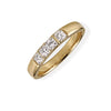 Nera Lab grown Princess cut Diamonds band in gold - Jewelslane