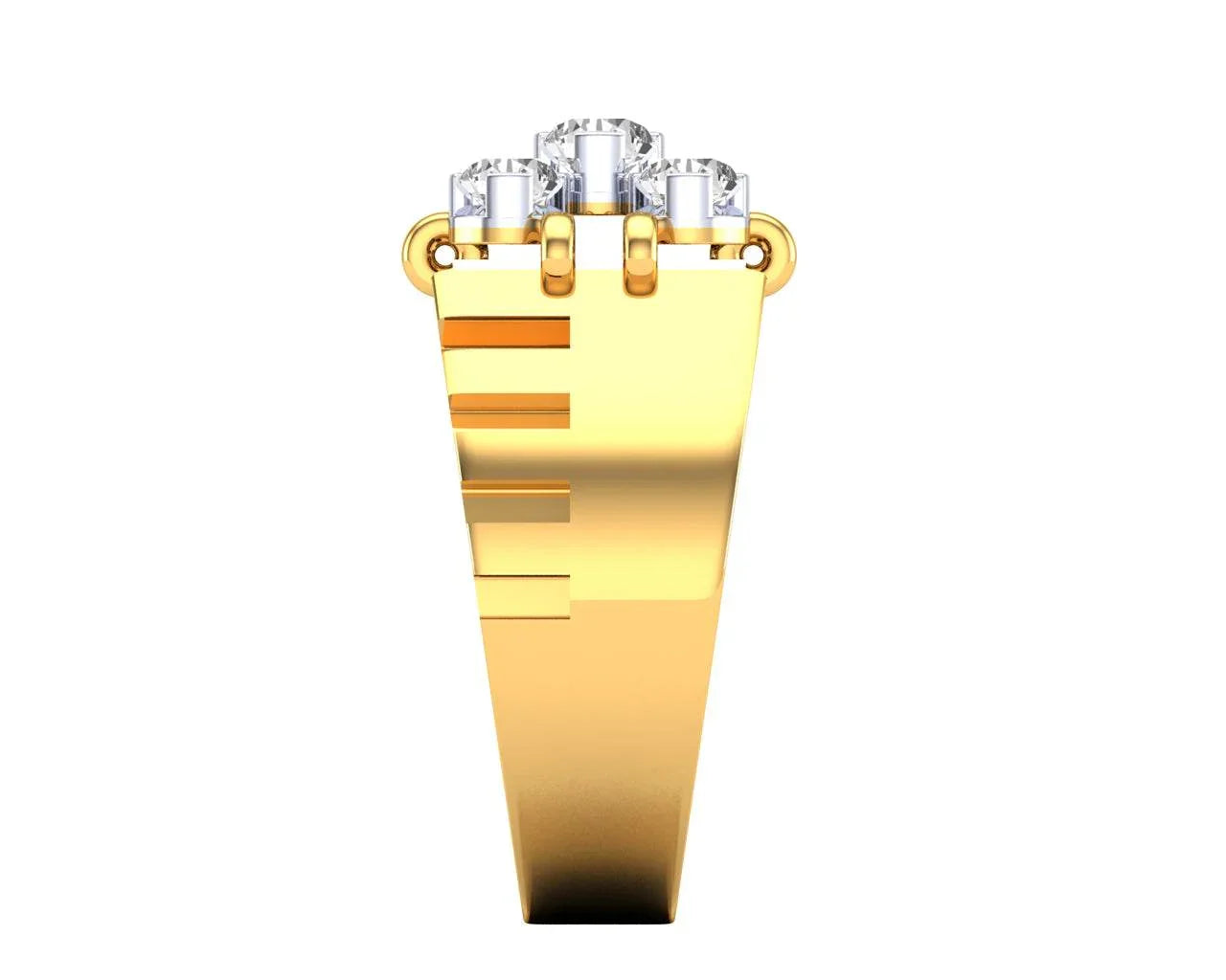 Nevile diamond ring in 18k Gold - Jewelslane