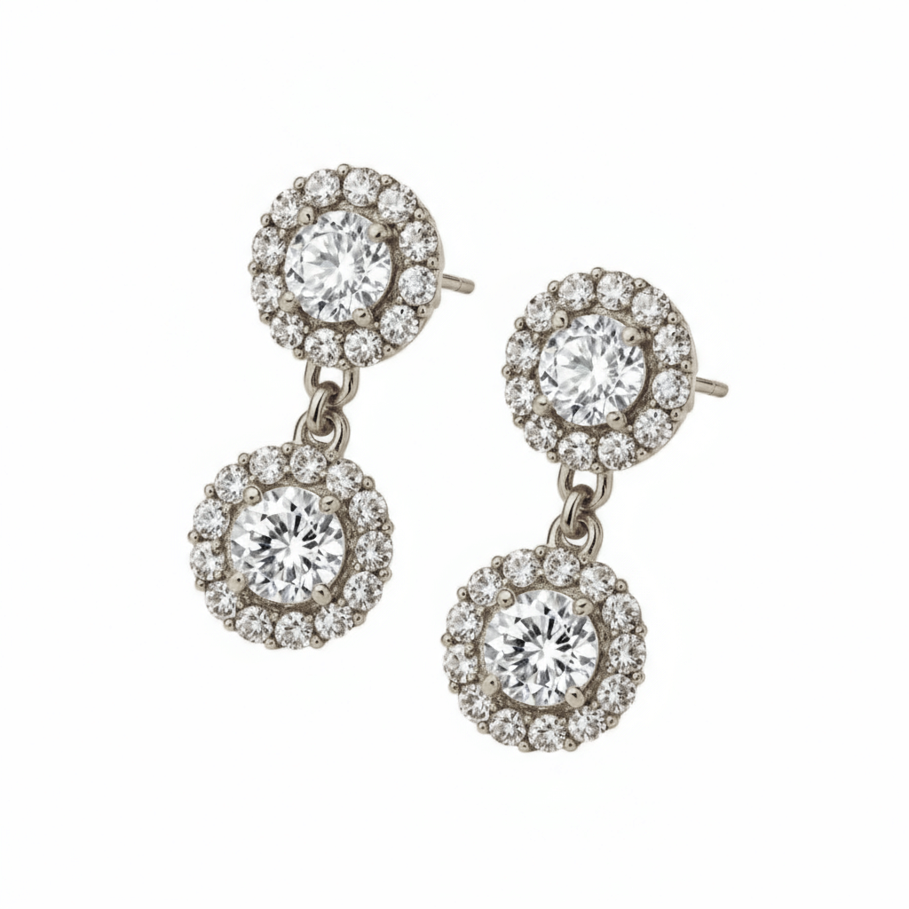 Neya Daily wear Lab Diamond Solitaire Earrings - Jewelslane